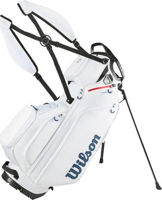 Wilson Talus 5 stand bag, bílý