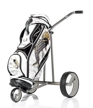 JuCad Phantom Titan 3.0 elektrický vozík + carry bag, titanium