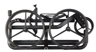 JuCad Carbon Travel Nero SV 3.0 elektrický vozík, černý