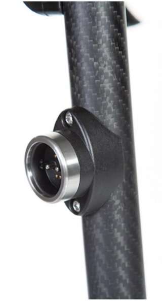 JuCad Carbon Travel Nero SV 3.0 elektrický vozík, černý