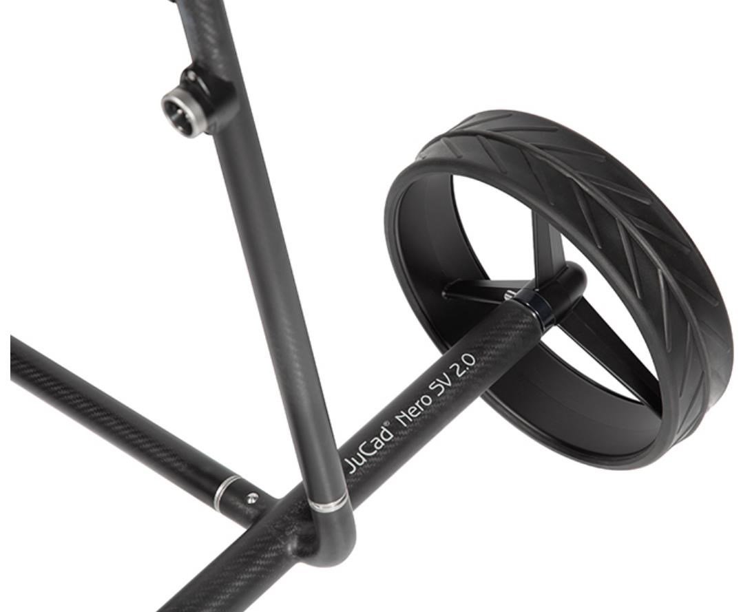 JuCad Carbon Travel Nero SV 3.0 elektrický vozík, černý