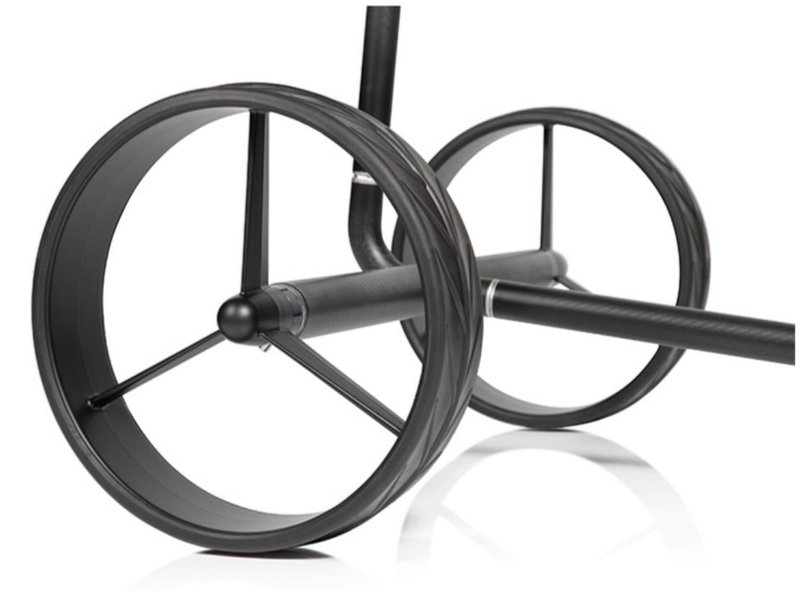 JuCad Carbon Travel Nero SV 3.0 elektrický vozík, černý