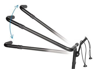 JuCad Carbon Travel Nero SV 3.0 elektrický vozík, černý