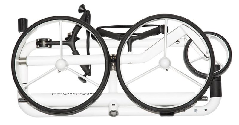 JuCad Carbon Travel Bianco SV 3.0 elektrický vozík, bílý