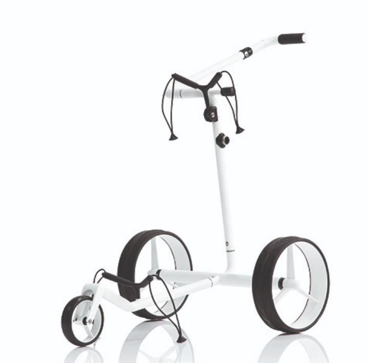 JuCad Carbon Travel Bianco SV 3.0 elektrický vozík, bílý