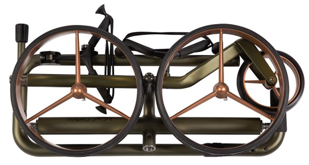JuCad Carbon Travel Verde Rosé 3.0 elektrický vozík