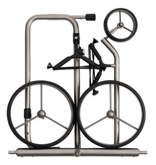 JuCad drive Stainless Steel 3.0 elektrický vozík, stříbrný