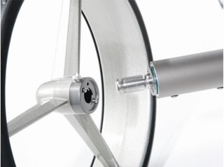 JuCad drive Stainless Steel 3.0 elektrický vozík, stříbrný