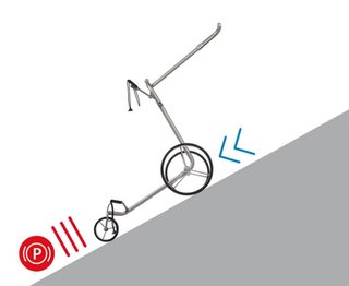 JuCad drive Stainless Steel 3.0 elektrický vozík, stříbrný