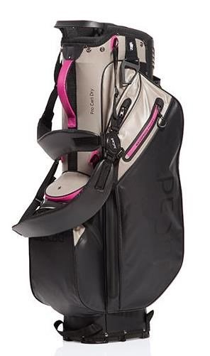 JuCad Bag 3in1 Pro Dry cart bag, černo/šedo/růžový