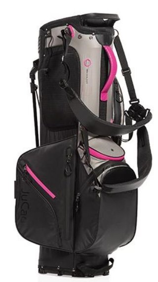 JuCad Bag 3in1 Pro Dry cart bag, černo/šedo/růžový