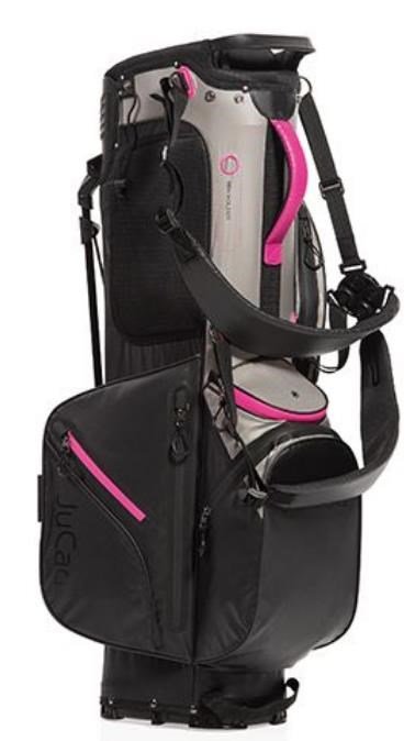 JuCad Bag 3in1 Pro Dry cart bag, černo/šedo/růžový
