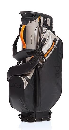 JuCad Bag 3in1 Pro Dry cart bag, černo/šedo/oranžový