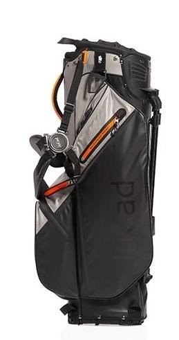 JuCad Bag 3in1 Pro Dry cart bag, černo/šedo/oranžový