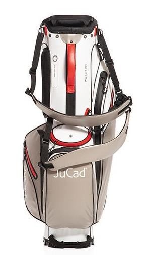 JuCad Bag 3in1 Pro Dry cart bag, bílo/šedo/červený