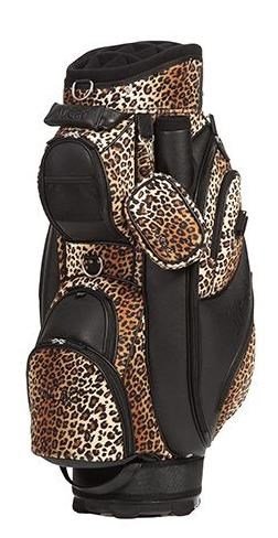 JuCad Style cart bag, černo/leopard
