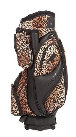 JuCad Style cart bag, černo/leopard