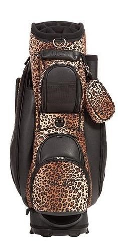 JuCad Style cart bag, černo/leopard