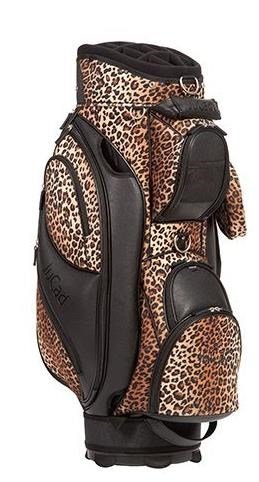 JuCad Style cart bag, černo/leopard