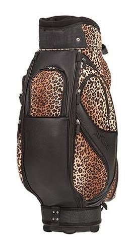 JuCad Style cart bag, černo/leopard