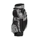 JuCad Style cart bag, black/zebra