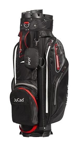 JuCad Manager Waterstop cart bag, černo/červeno/šedý