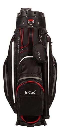 JuCad Manager Waterstop cart bag, černo/červeno/šedý