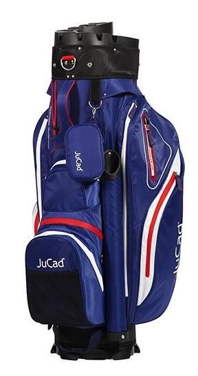 JuCad Manager Waterstop cart bag, modro/bílo/červený