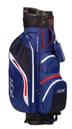 JuCad Manager Waterstop cart bag, modro/bílo/červený