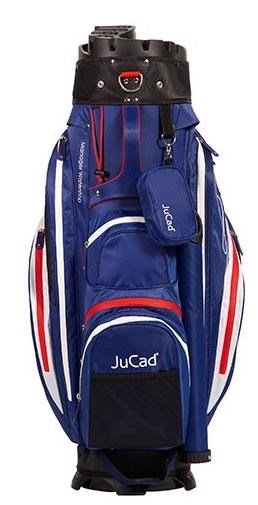 JuCad Manager Waterstop cart bag, modro/bílo/červený