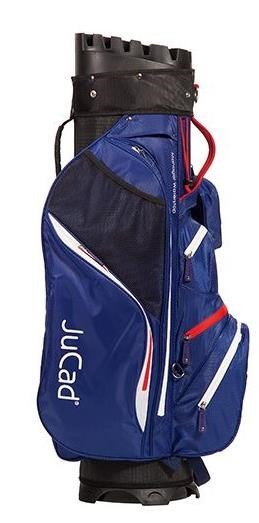 JuCad Manager Waterstop cart bag, modro/bílo/červený