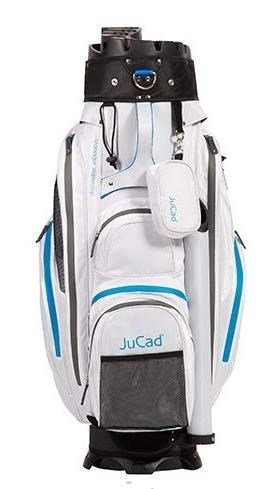JuCad Manager Waterstop cart bag, bílo/šedý