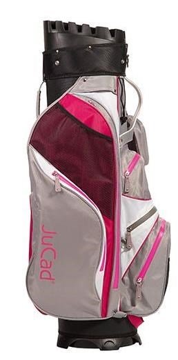 JuCad Manager Waterstop cart bag, šedo/růžový