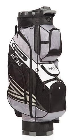 JuCad Quiet Line cart bag, černo/šedo/bílý