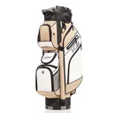 JuCad Quiet Line cart bag, khaki/white