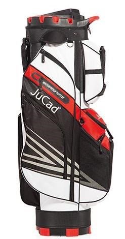 JuCad Quiet Line cart bag, černo/bílo/červený