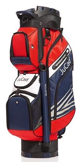 JuCad Quiet Line cart bag, modro/červeno/bílý
