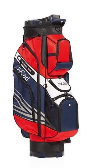 JuCad Quiet Line cart bag, modro/červeno/bílý