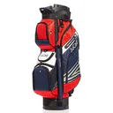 JuCad Quiet Line cart bag, modro/červeno/bílý