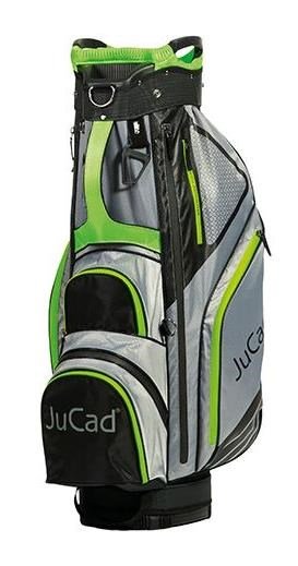 JuCad Sportine cart bag, černo/šedo/zelený