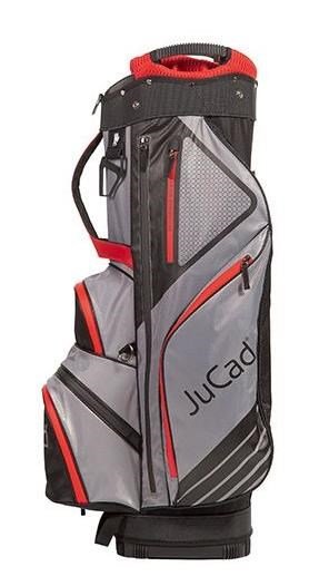 JuCad Sportine cart bag, černo/šedo/červený