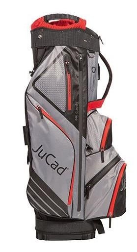 JuCad Sportine cart bag, černo/šedo/červený