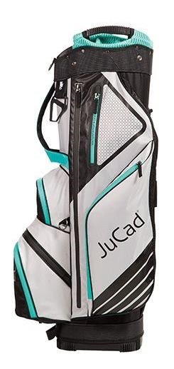 JuCad Sportine cart bag, černo/šedý/tyrkysová
