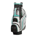 JuCad Sportine cart bag, černo/šedý/tyrkysová