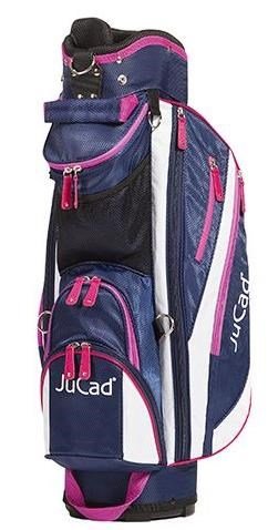 JuCad Junior dětský cart bag, modro/bílo/růžový