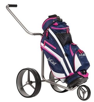 JuCad Junior dětský cart bag, modro/bílo/růžový