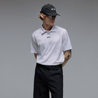Oakley C1 Overcast pánské polo, bílé