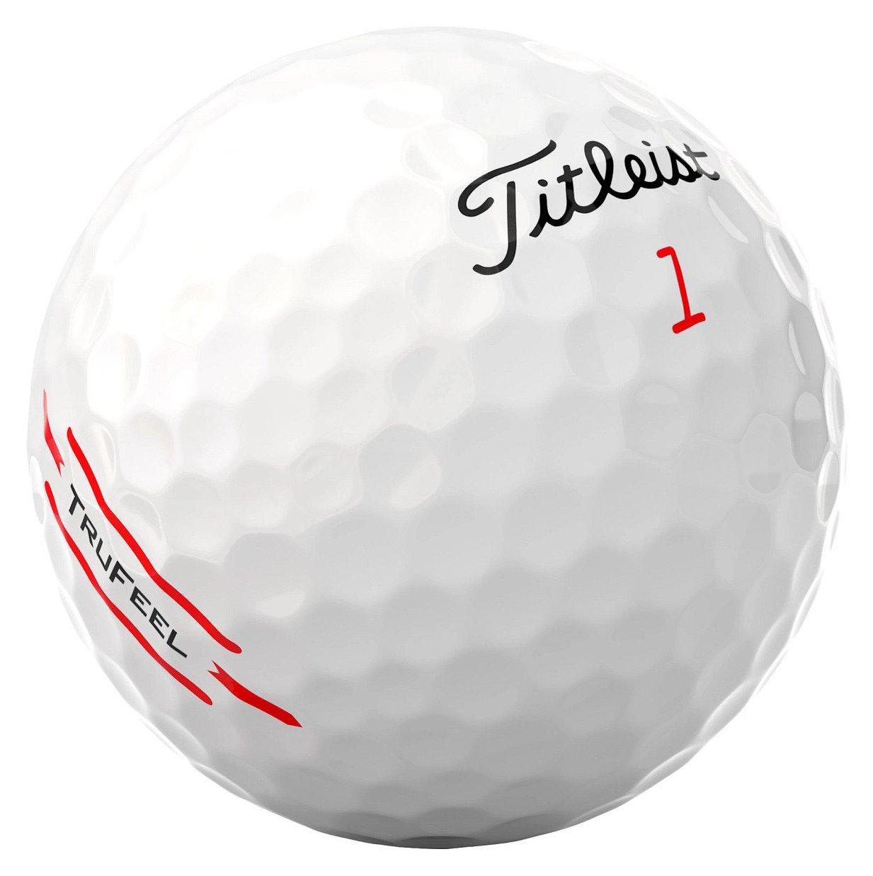 Titleist TruFeel ALIGN golfový míček s potiskem, 1ks