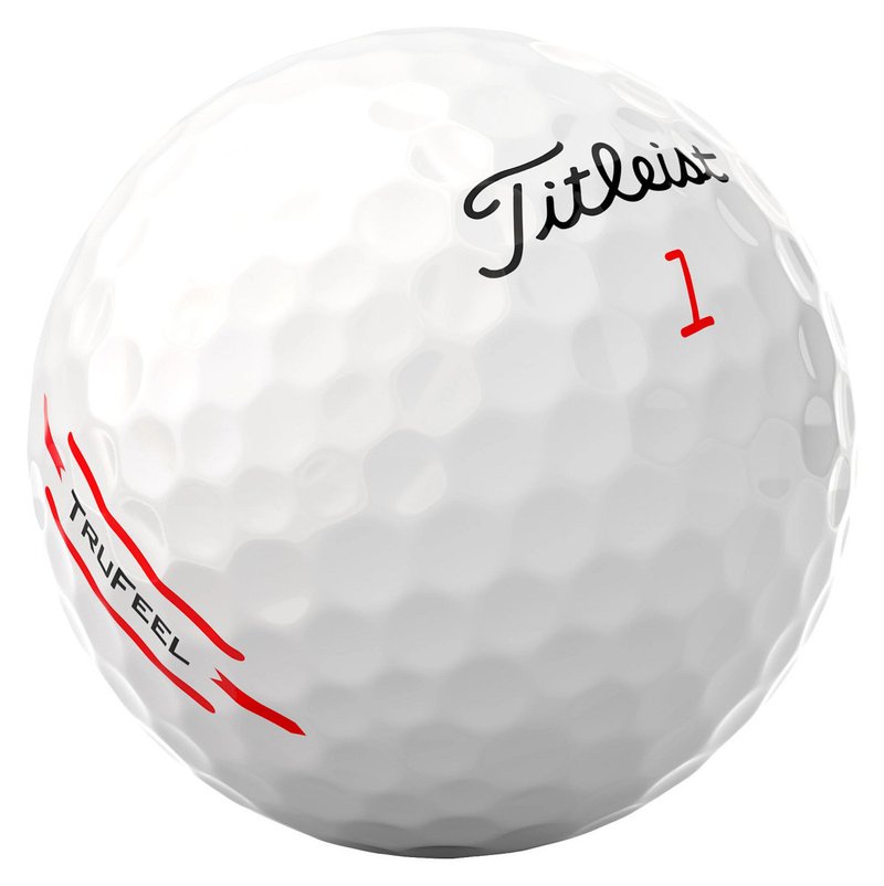 Titleist TruFeel ALIGN golfový míček s potiskem, 1ks