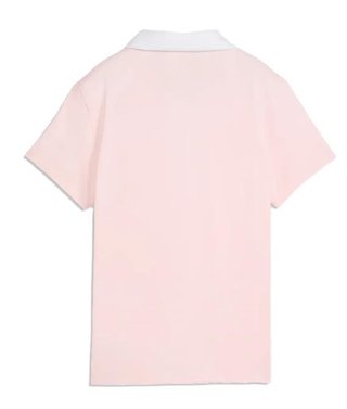 Puma X Mumu Crest dámské polo, rose blossom